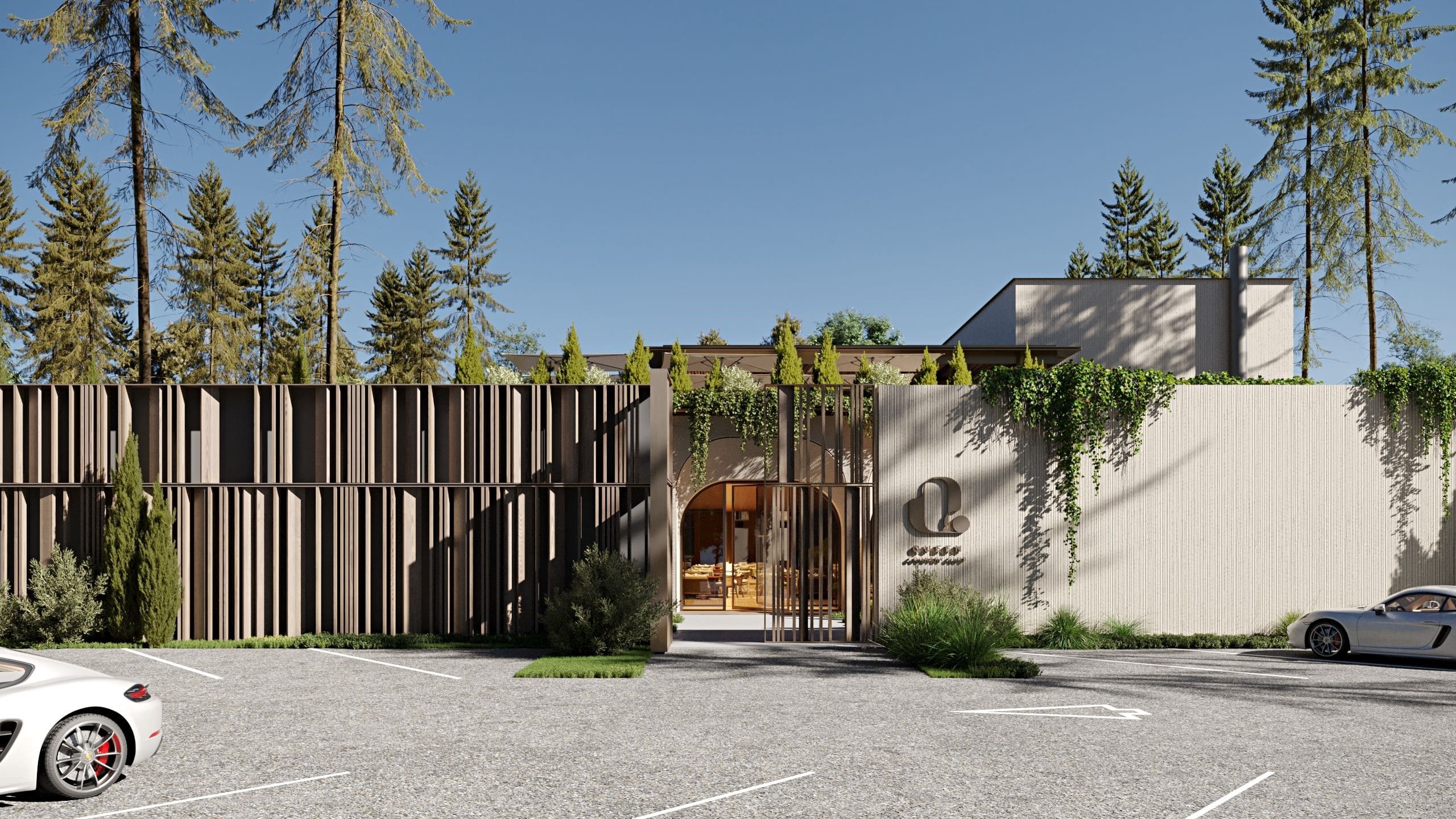 Project architecture Queen Country Club