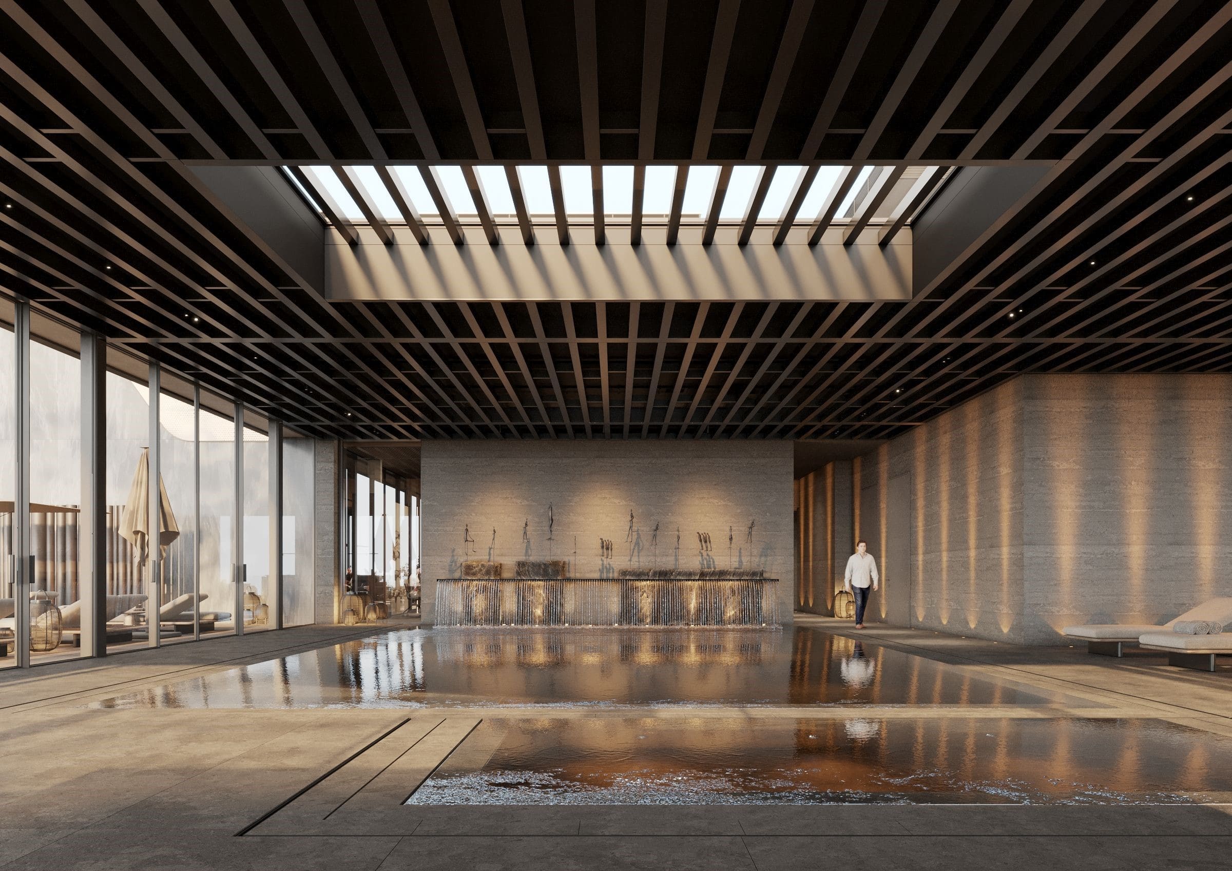 Project interior design Rising Retreat