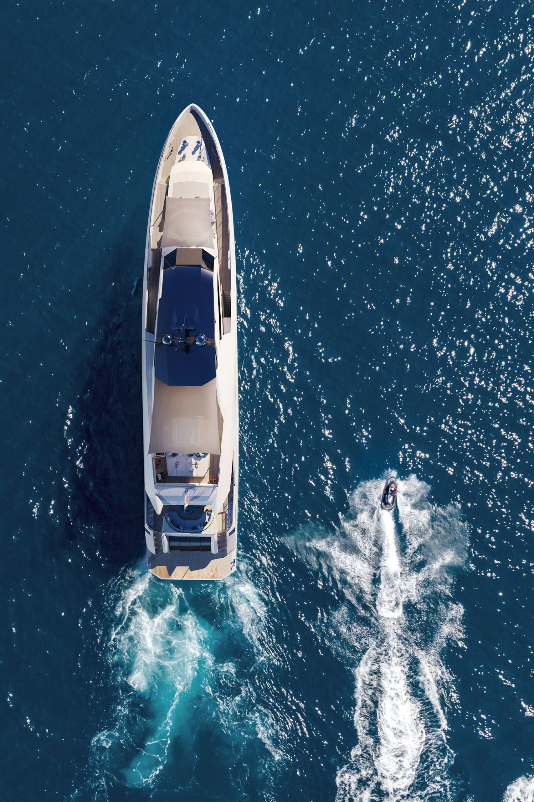 Project architecture,interior design Alia Yacht