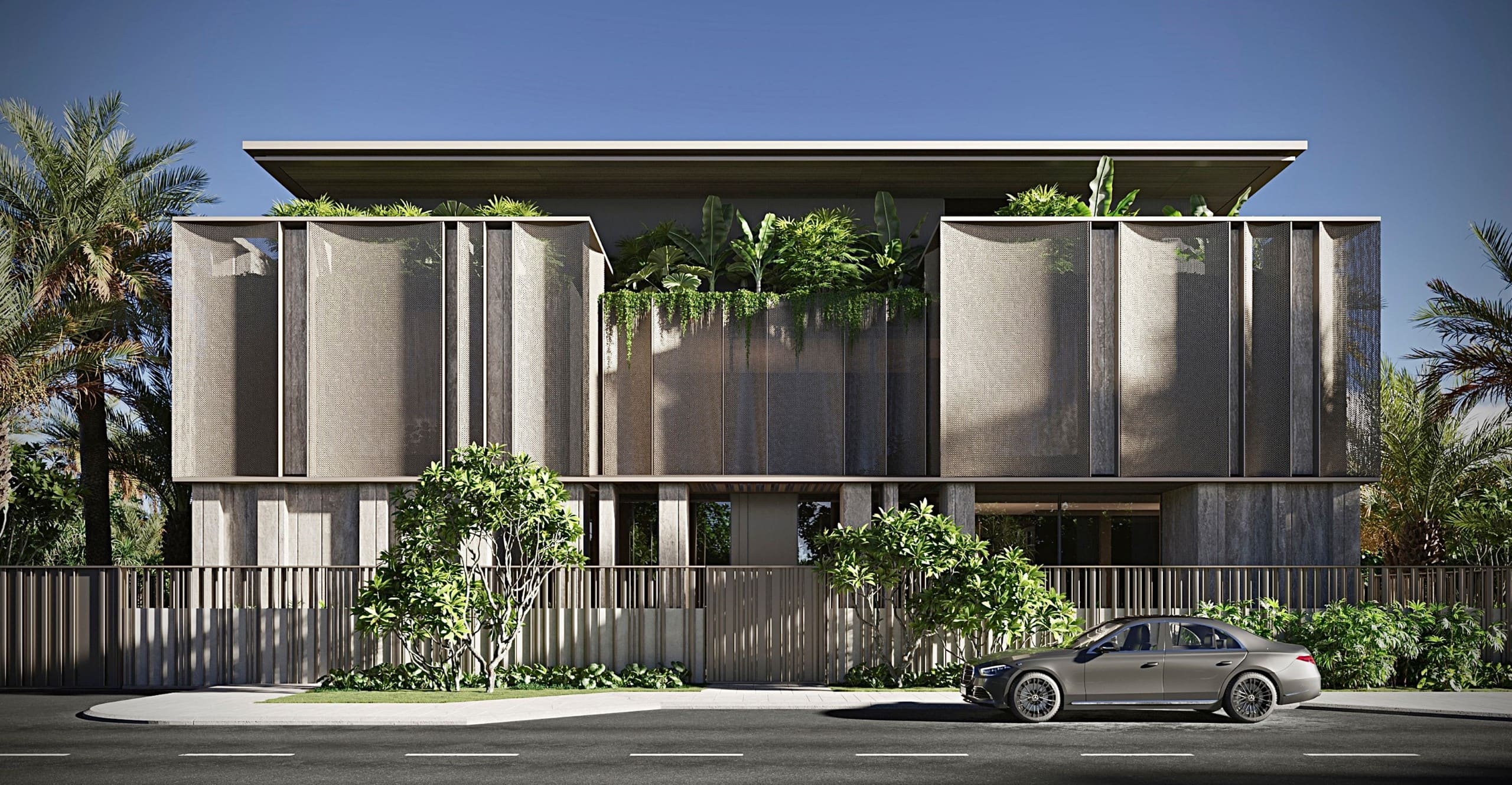 Project architecture Ethereal Villa