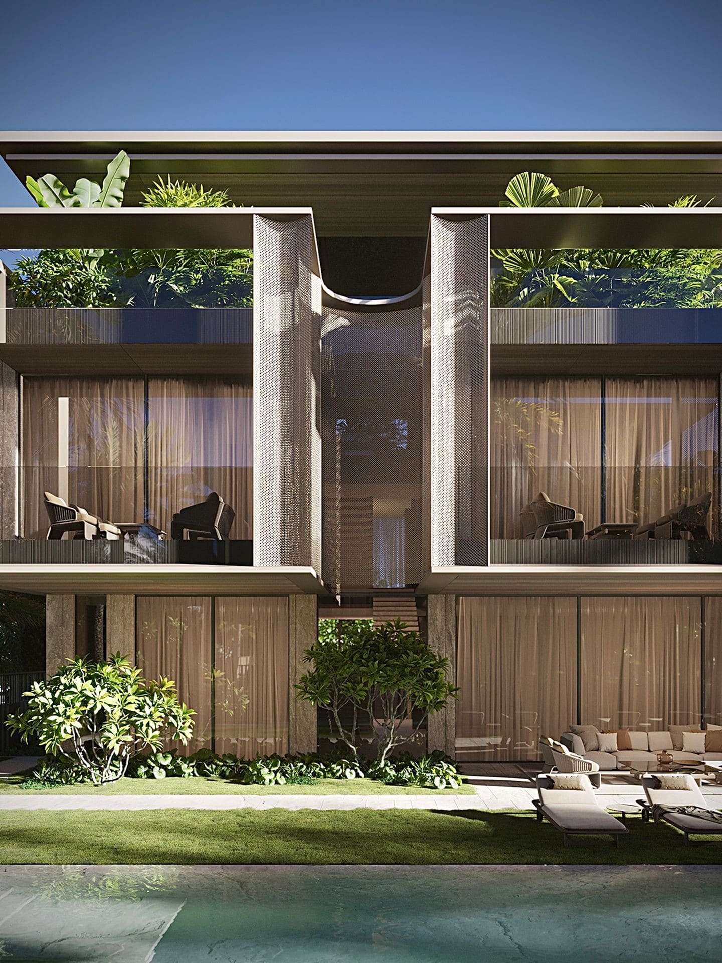 Project architecture Ethereal Villa