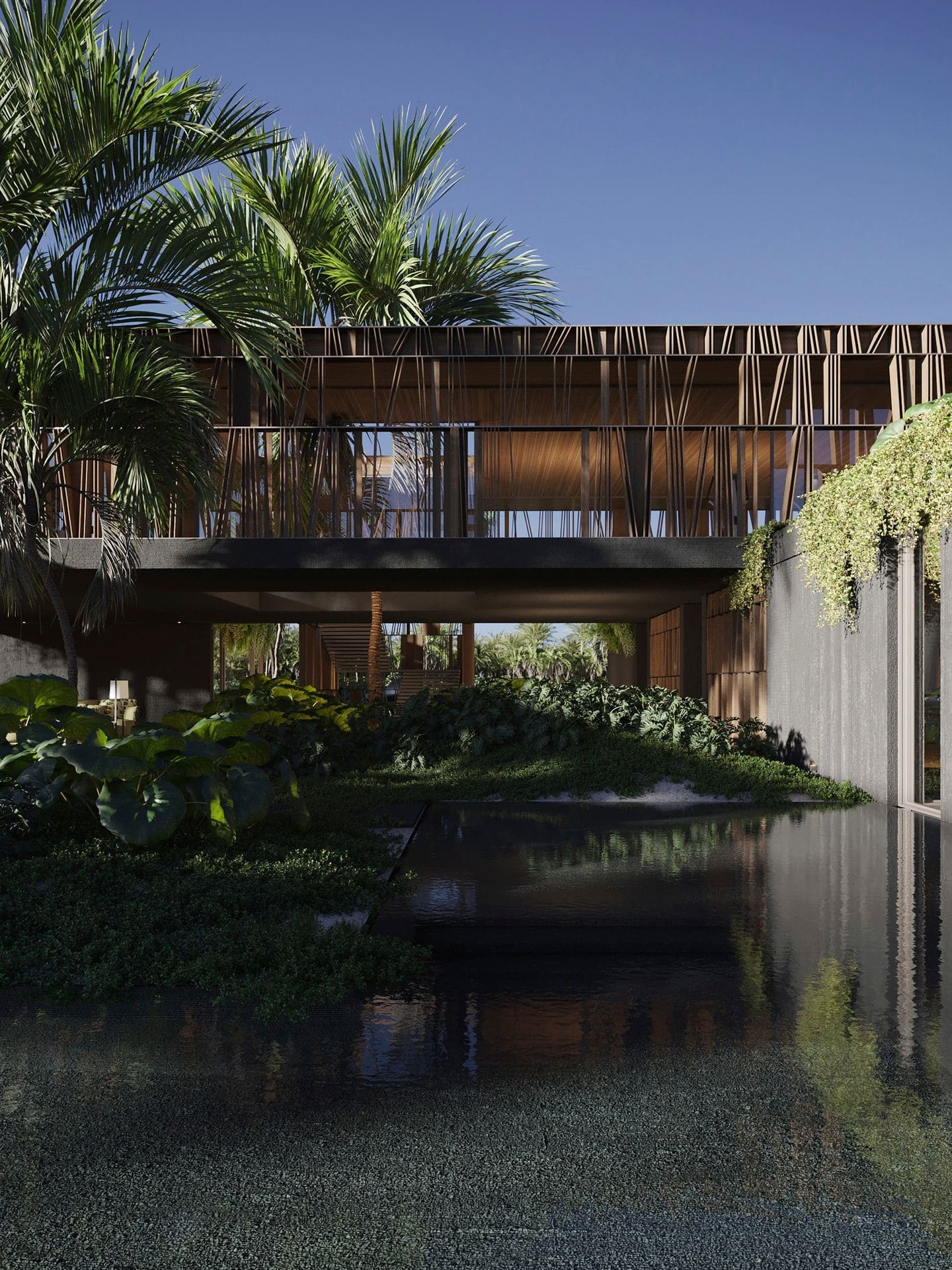 Project architecture Palmscape Spa Complex
